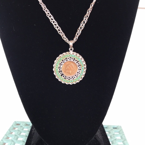 Very Rare 1907 Indian Head Penny Pendant Necklace. - Picture 3 of 6